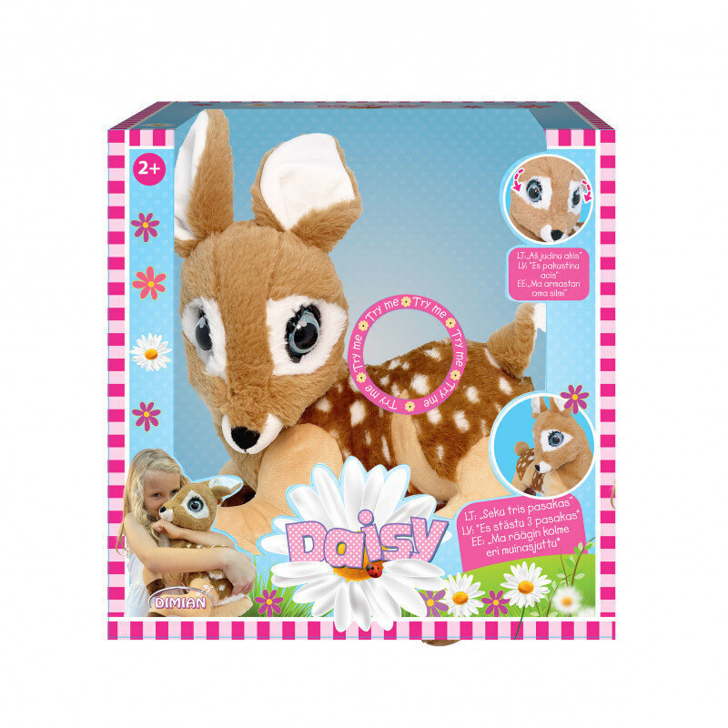 Plīša rotaļlieta Daisy Bambolina seko pasakai,BD2021LT, LT cena un informācija | Rotaļlietas zīdaiņiem | 220.lv