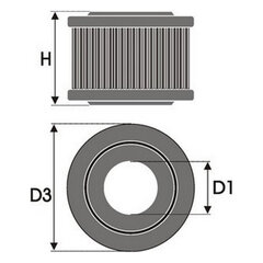 Gaisa filtrs Green Filters R086753 cena un informācija | Auto piederumi | 220.lv