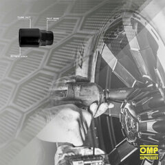 Комплект винтов OMP OMPS09611201 M12 x 1,50 4 шт цена и информация | Авто принадлежности | 220.lv