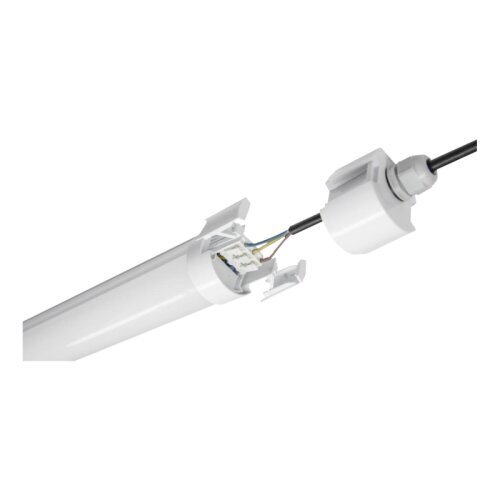 Triecienizturīgs lineārs LED gaismeklis "NIDA" 18W cena un informācija | Griestu lampas | 220.lv