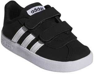 Adidas Apavi Vl Court 2.0 Cf I Black GZ3328 GZ3328/7.5K cena un informācija | Sporta apavi bērniem | 220.lv