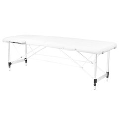 Складной массажный стол ALU COMFORT 2 WHITE цена и информация | Аксессуары для массажа | 220.lv