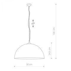 Nowodvorski Lighting piekaramā lampa Hemisphere 6368 cena un informācija | Lustras | 220.lv