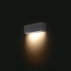 Nowodvorski Lighting sienas lampa Straight 6350, pelēka цена и информация | Настенные светильники | 220.lv