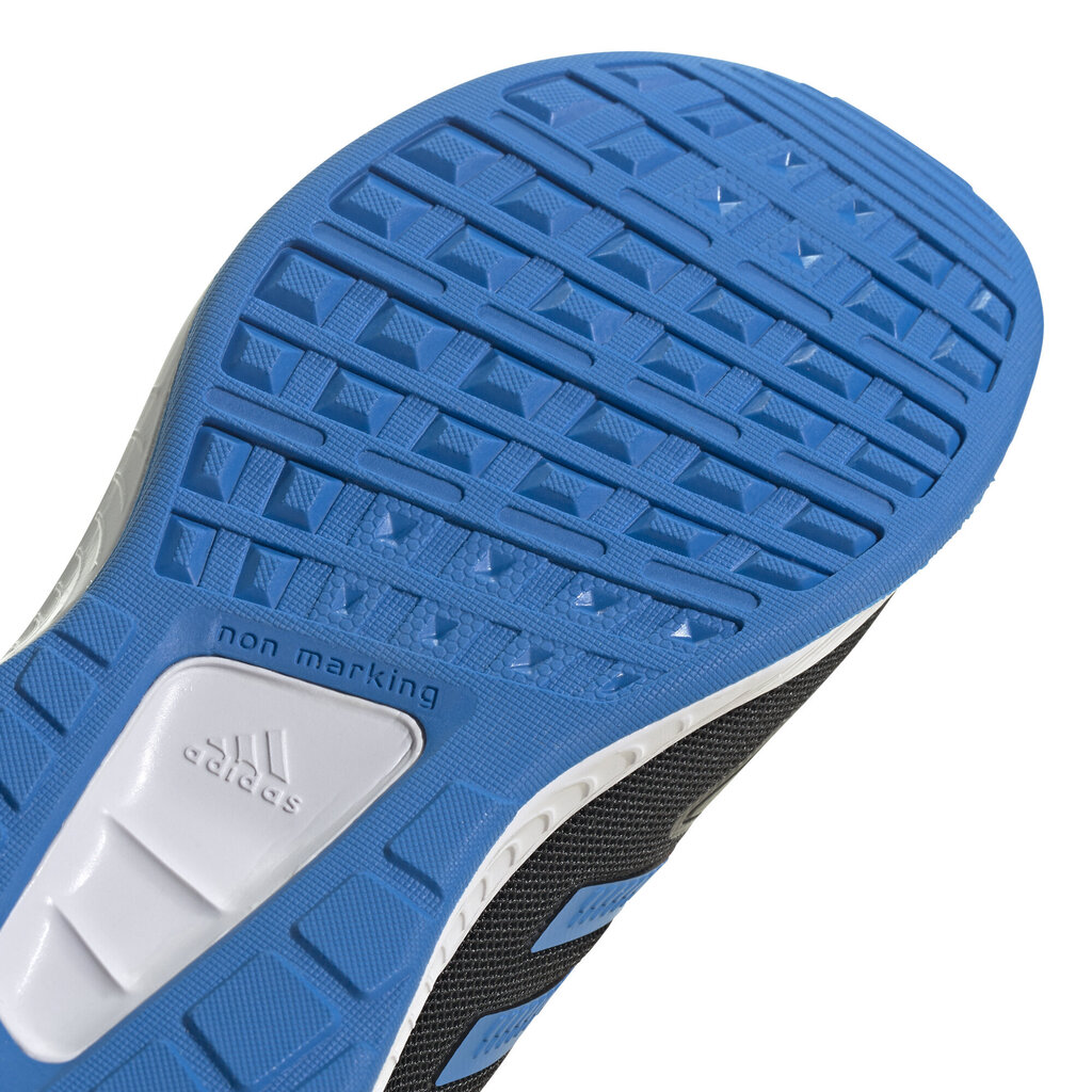 Adidas Apavi Runfalcon 2.0 El K Black Blue GV7752 GV7752/12.5K cena un informācija | Sporta apavi bērniem | 220.lv