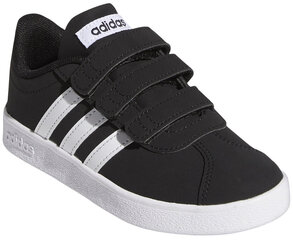 Обувь Adidas Vl Court 2.0 Cf C Black GZ3324 GZ3324/2 цена и информация | Детская спортивная обувь | 220.lv