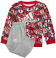 Adidas Sporta Tērpi I Aop Jog Ft Grey Red HF1970 HF1970/104 cena un informācija | Apģērbu komplekti jaundzimušajiem | 220.lv