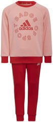 Adidas Sporta Tērps Lk Logo Jog Set Red Pink H65799 H65799/128 цена и информация | Штаны для девочек | 220.lv