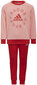 Adidas Sporta Tērps Lk Logo Jog Set Red Pink H65799 H65799/128 cena un informācija | Bikses meitenēm | 220.lv