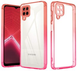 ColorFul Hard Case For Samsung Galaxy A12, rozā/rozā cena un informācija | Telefonu vāciņi, maciņi | 220.lv