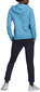 Adidas Sporta Tērps W Lin Ft Ts Black Blue HD1696 HD1696/2XL cena un informācija | Sporta apģērbs sievietēm | 220.lv