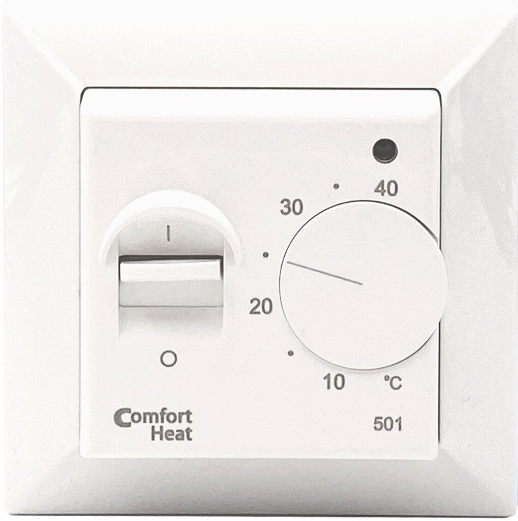 Comfort 501 zemapmetuma termostats ar grīdas temperatūras sensoru 14A; 3200W; 230V cena un informācija | Siltās grīdas | 220.lv