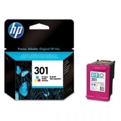 HP 301 trīskrāsu tinte cena un informācija | Tintes kārtridži | 220.lv