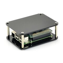 Atvērta kaste Raspberry Pi Model 4B/3B+ mikrodatoram cena un informācija | Atvērtā koda elektronika | 220.lv