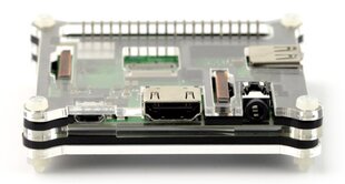 Korpuss, piemērots Raspberry Pi 3 A+ cena un informācija | Atvērtā koda elektronika | 220.lv