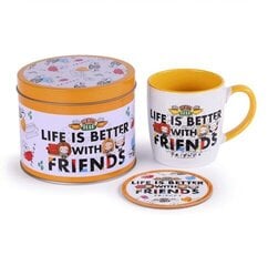 FRIENDS "Life is better" puodelio rinkinys cena un informācija | Datorspēļu suvenīri | 220.lv