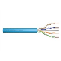 DIGITUS Professional Installation Cable - bulk cable - 305 m - light blue, RAL 5012 cena un informācija | Kabeļi un vadi | 220.lv