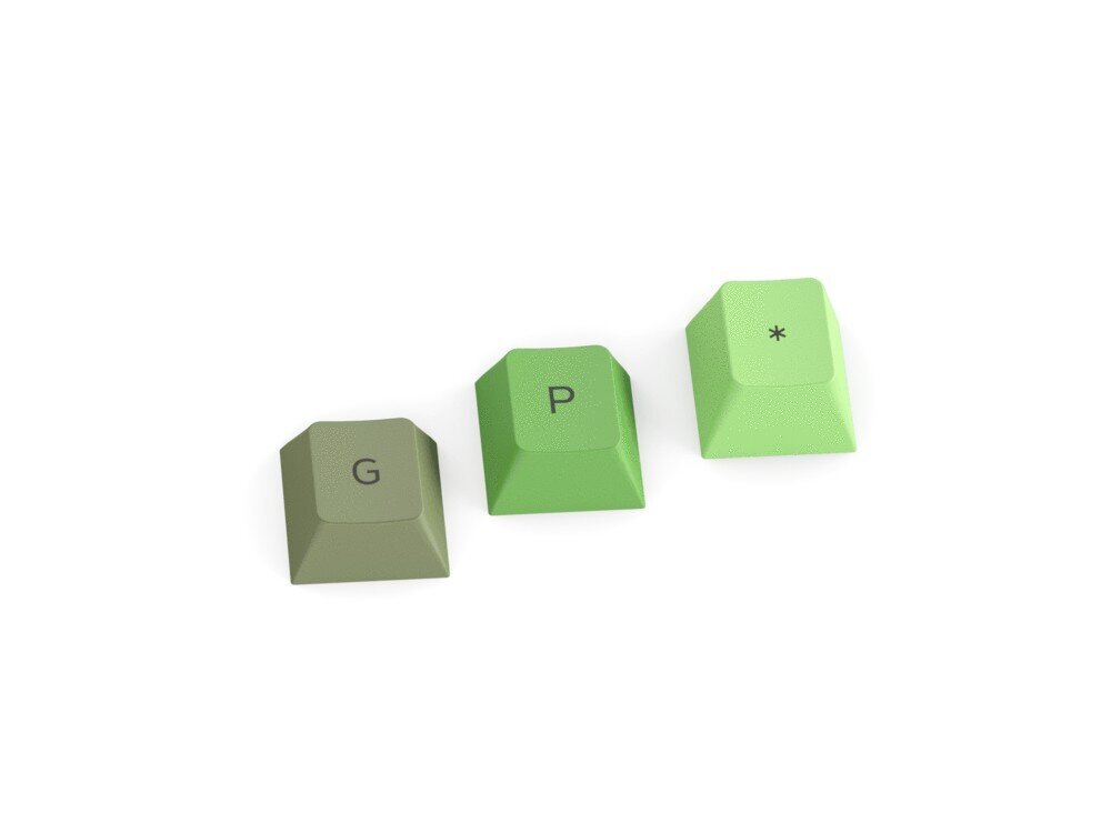 Glorious PC Gaming Race GPBT Keycaps Olive 114 vnt. cena un informācija | Klaviatūras | 220.lv