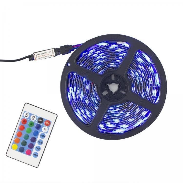 LED lente White Shark LED - 05 RGB, 5 m cena un informācija | LED lentes | 220.lv