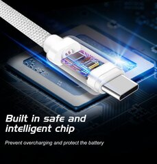 Swissten Textile USB-C To Lightning (MD818ZM/A) Datu un Uzlādes Kabelis Fast Charge / 3A / 1.2m Sarkans cena un informācija | Kabeļi un vadi | 220.lv