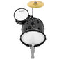 3 daļu bērnu bungu komplekts Divarte Junior DrumSet BK cena un informācija | Sitamie instrumenti | 220.lv