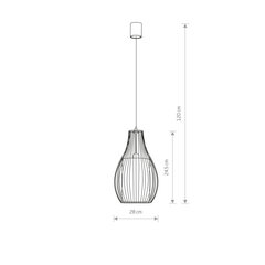 Nowodvorski Lighting piekaramā lampa Camilla 4611 cena un informācija | Piekaramās lampas | 220.lv