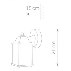 Nowodvorski Lighting sienas lampa Spey 5290 cena un informācija | Sienas lampas | 220.lv