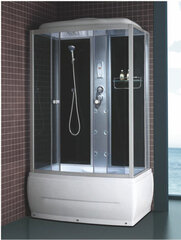 Masāžas dušas kabīne VENTO SANREMO 120*80*215cm cena un informācija | Hidromasāžas dušas kabīnes | 220.lv