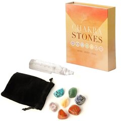 Набор из 7 камней чакр и кристалла цена и информация | Ароматы для дома | 220.lv