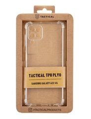 Tactical TPU Plyo Kryt pro Samsung Galaxy A22 4G Transparent цена и информация | Чехлы для телефонов | 220.lv