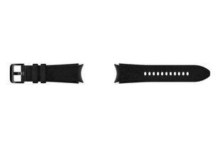 ET-SHR88SBE Samsung Galaxy Watch 4/4 Classic Leather Strap S/M Black цена и информация | Аксессуары для смарт-часов и браслетов | 220.lv