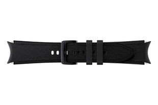 Samsung Classic Leather Strap S/M Black cena un informācija | Viedpulksteņu un viedo aproču aksesuāri | 220.lv