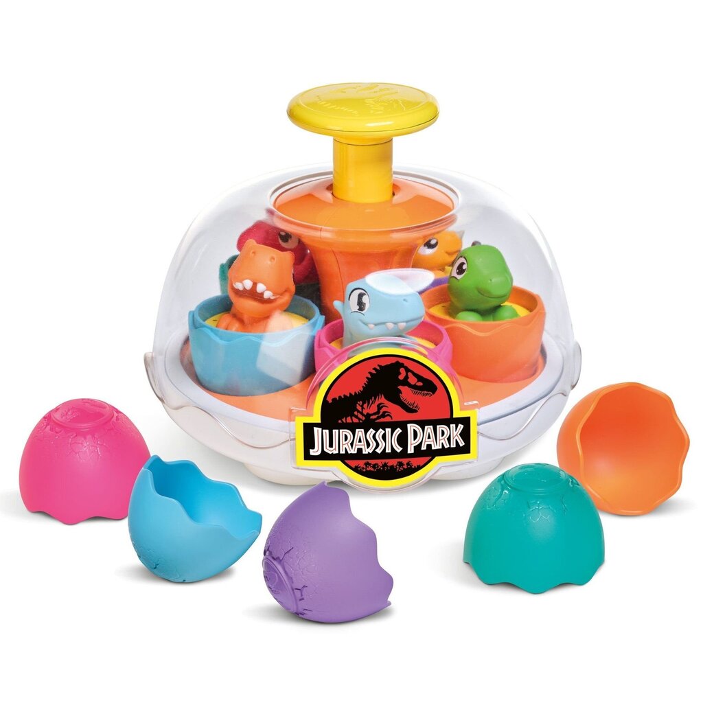 Spēle TOMY Spin & Hatch Dino Eggs, E73252 цена и информация | Rotaļlietas zīdaiņiem | 220.lv