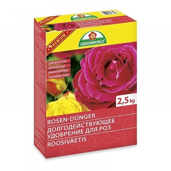 Mēslojums rozēm, ASB Greenworld, 2,5 kg cena un informācija | Beramie mēslošanas līdzekļi | 220.lv