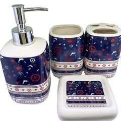 Керамический набор аксессуаров для ванной комнаты «Benedomo» цена и информация | Аксессуары для ванной комнаты | 220.lv