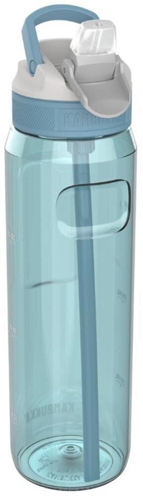 Lagoon ūdens pudele, 1l, vēsi zila, plastmasas цена и информация | Ūdens pudeles | 220.lv