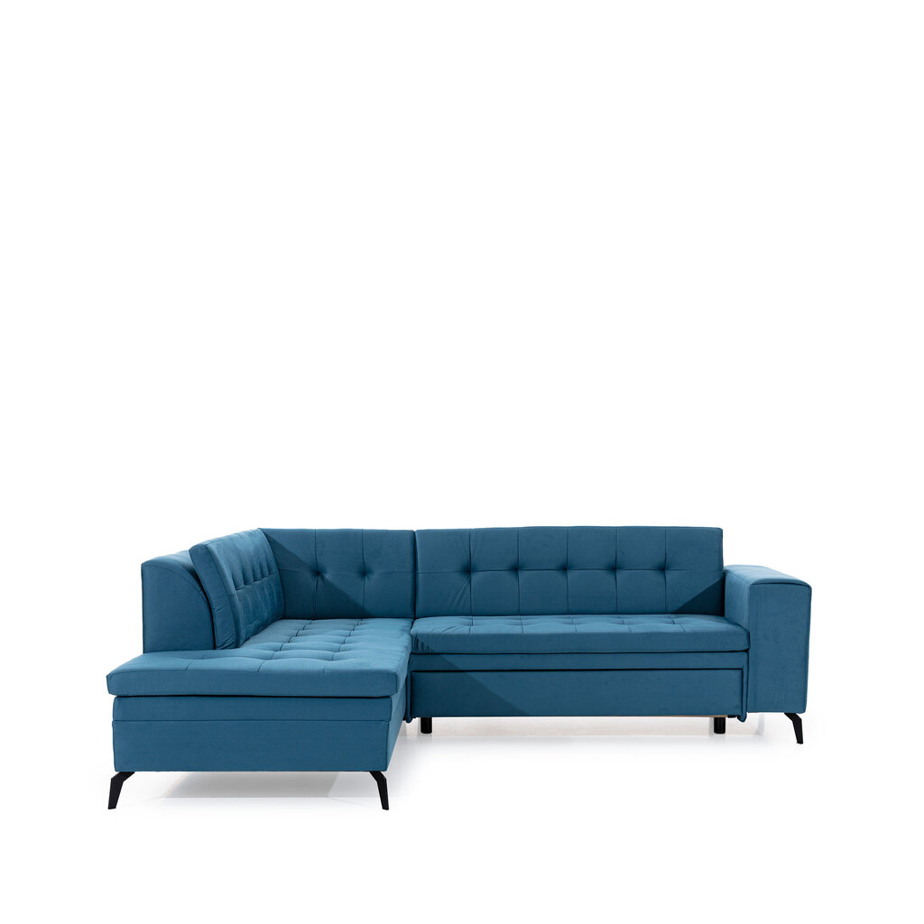 Stūra dīvāns NORE Lanvin, Nube, pelēks cena un informācija | Stūra dīvāni | 220.lv
