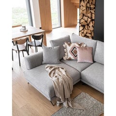 Stūra dīvāns NORE Larde, Sola, smilškrāsas cena un informācija | Stūra dīvāni | 220.lv
