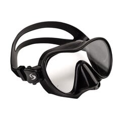 Детский набор Scorpena маска+трубка для сноркелинга, черного цвета цена и информация | Наборы для подводного плавания | 220.lv