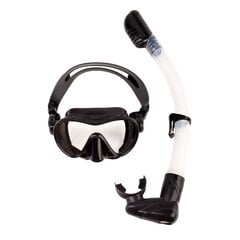 Snorkelēšanas komplekts, Scorpena bērniem, melnā krāsā cena un informācija | Niršanas komplekti | 220.lv
