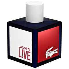 Туалетная вода Lacoste Live Pour Homme EDT для мужчин, 100 мл цена и информация | Мужские духи | 220.lv