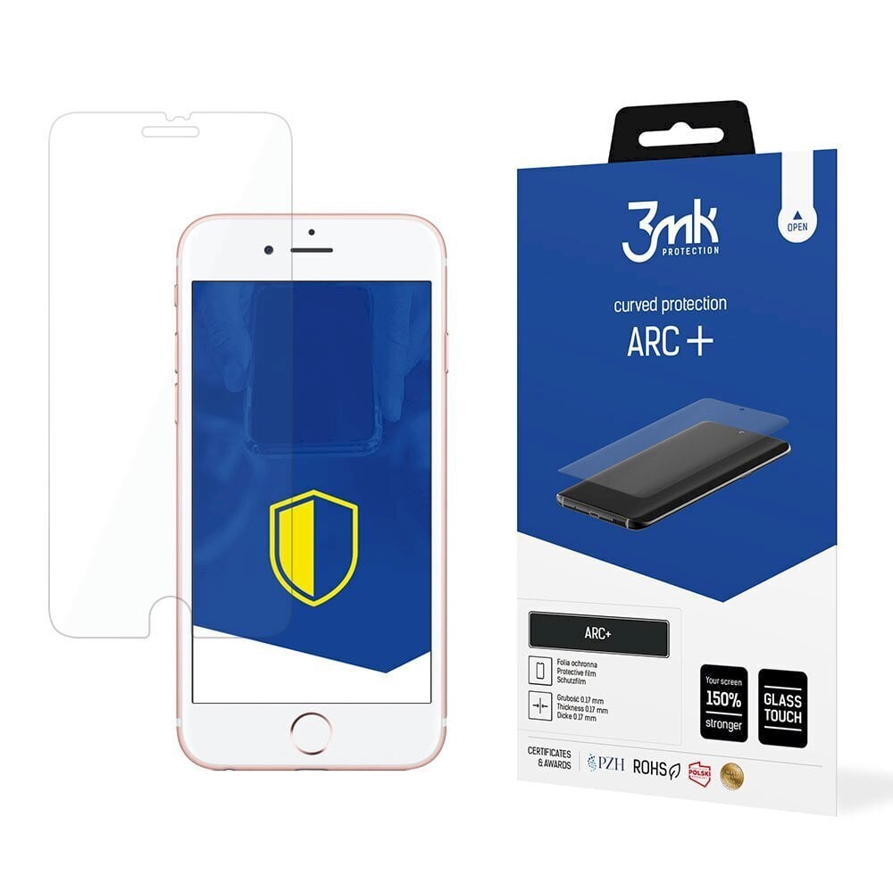 3mk ARC+, paredzēts Apple iPhone 7 Plus cena un informācija | Ekrāna aizsargstikli | 220.lv