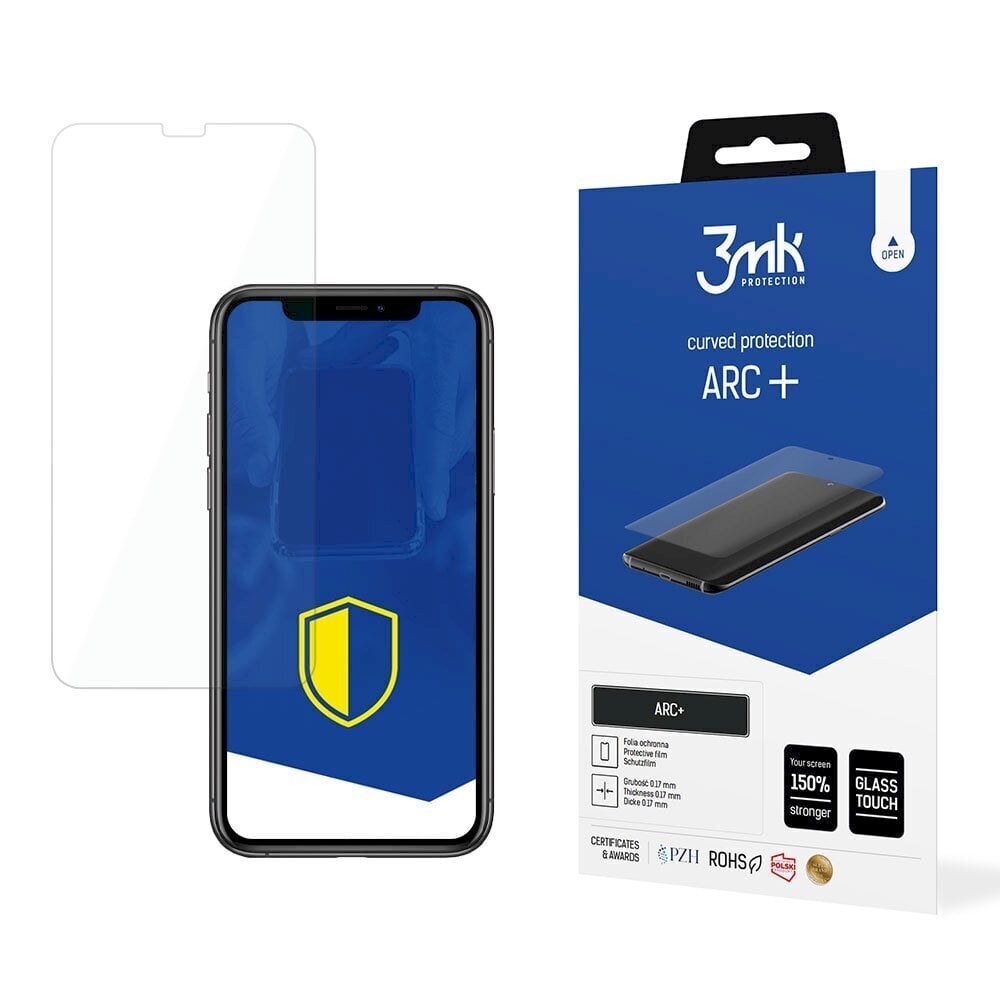 3mk ARC+, paredzēts Apple iPhone 11 Pro Max cena un informācija | Ekrāna aizsargstikli | 220.lv