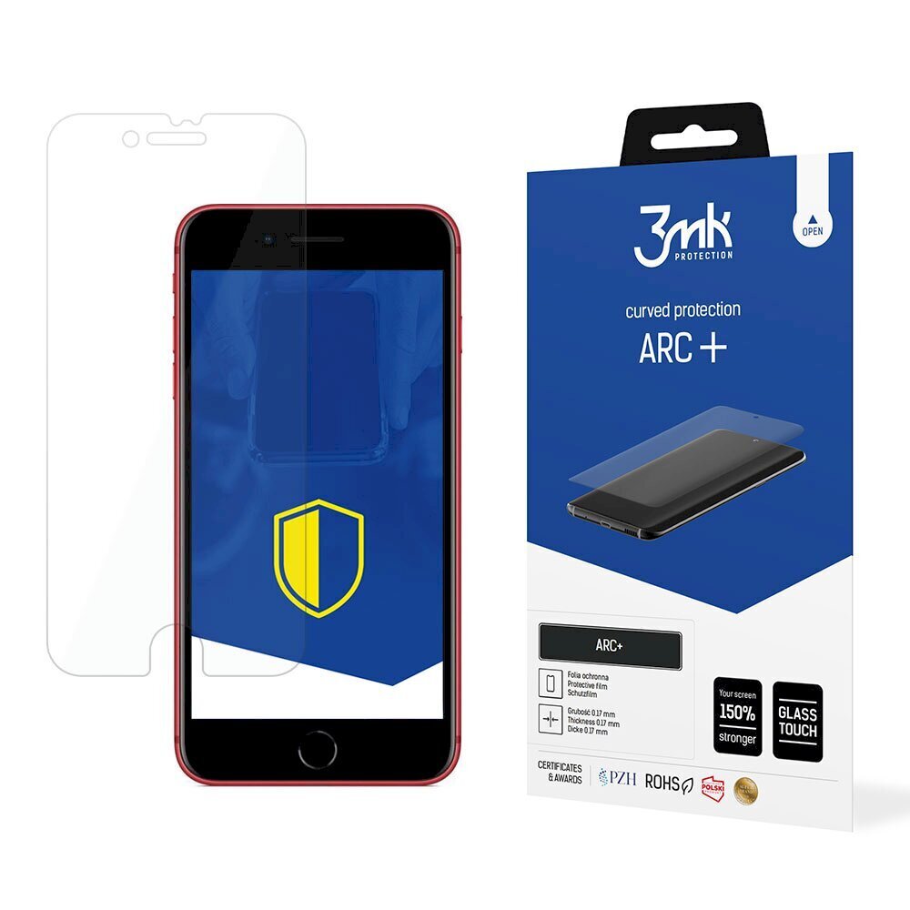 3mk ARC+, paredzēts Apple iPhone 8 Plus cena un informācija | Ekrāna aizsargstikli | 220.lv