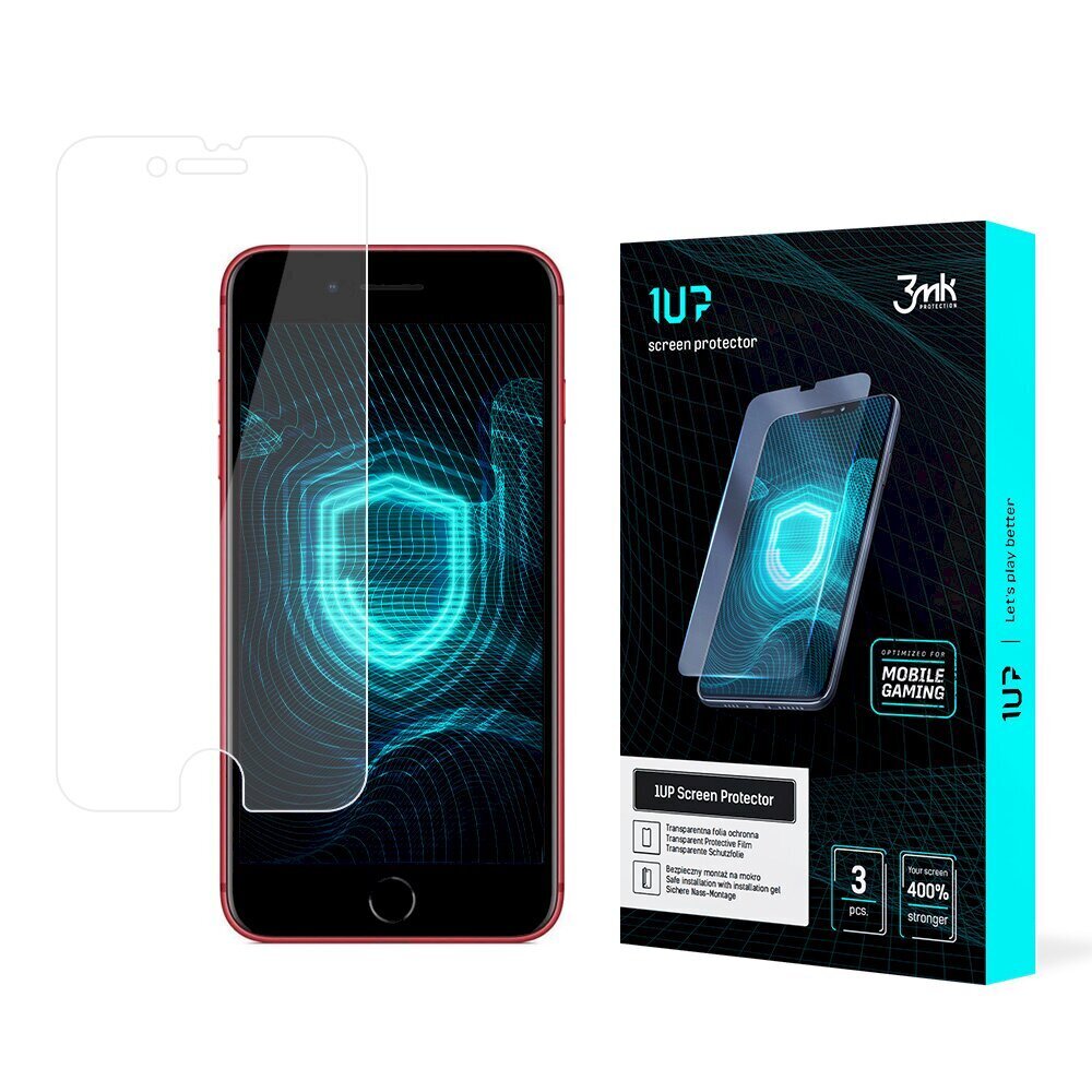 3mk 1UP, paredzēts Apple iPhone 8 Plus cena un informācija | Ekrāna aizsargstikli | 220.lv