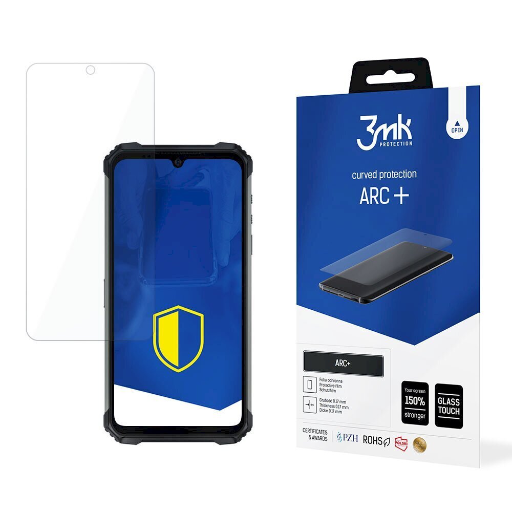 3mk ARC+, paredzēts Ulefone Armor 8 цена и информация | Ekrāna aizsargstikli | 220.lv