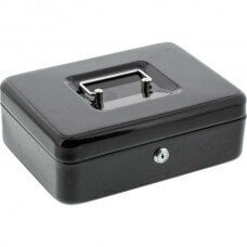 Кассовый ящик, ДЕНЬГИ 5025 (черный) цена и информация | Сейфы | 220.lv