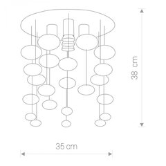 Nowodvorski Lighting piekaramā lampa Salva 5428 cena un informācija | Piekaramās lampas | 220.lv