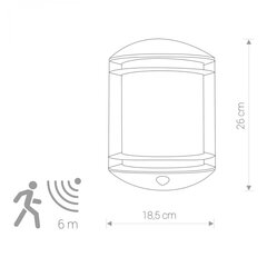 Nowodvorski Lighting skāriena sienas lampa Quartz 7016 cena un informācija | Sienas lampas | 220.lv