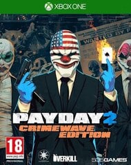 Компьютерная игра Payday 2 Crimewave Edition Xbox One цена и информация | Игра SWITCH NINTENDO Монополия | 220.lv